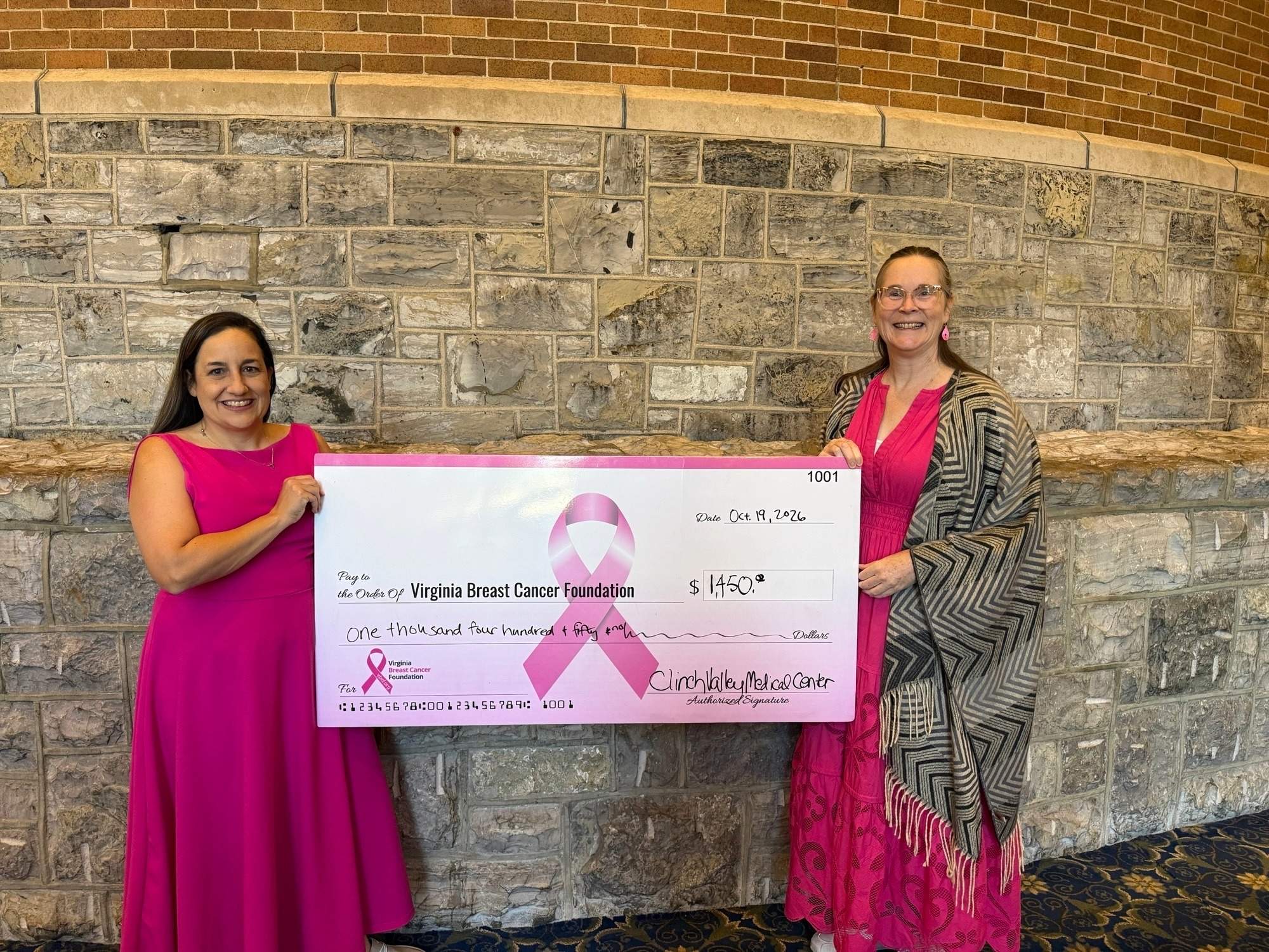 Clinch Valley Health Raises Money for Virginia Breast Cancer Foundation