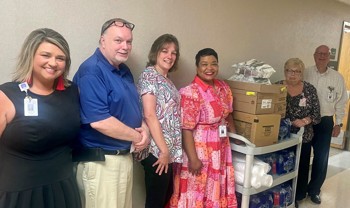 Clinch Valley Health Donates to Tazewell County TRIAD