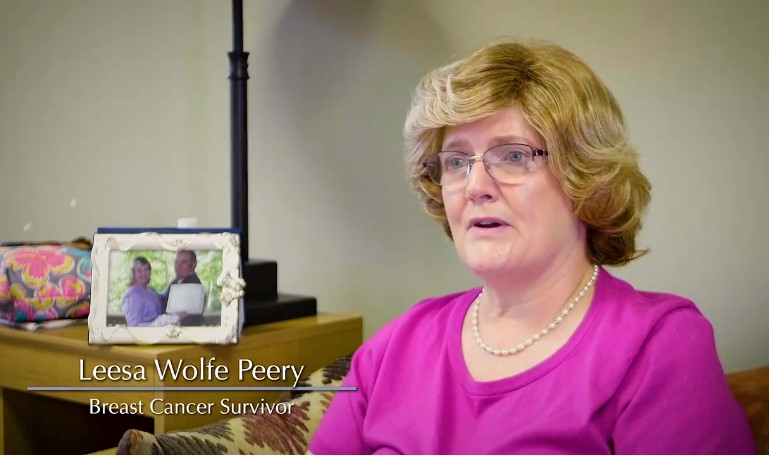 Leesa Wolfe Peery, breast cancer survivor